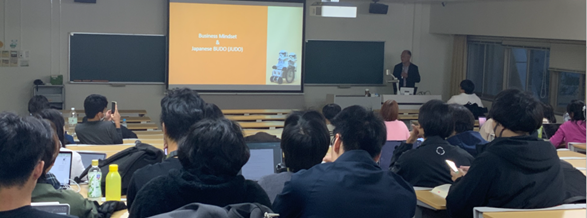 �Z�~�i�[�̗l�q �gEntrepreneurial Mindset and Japanese Budo - JUDO�h �i�J�������j